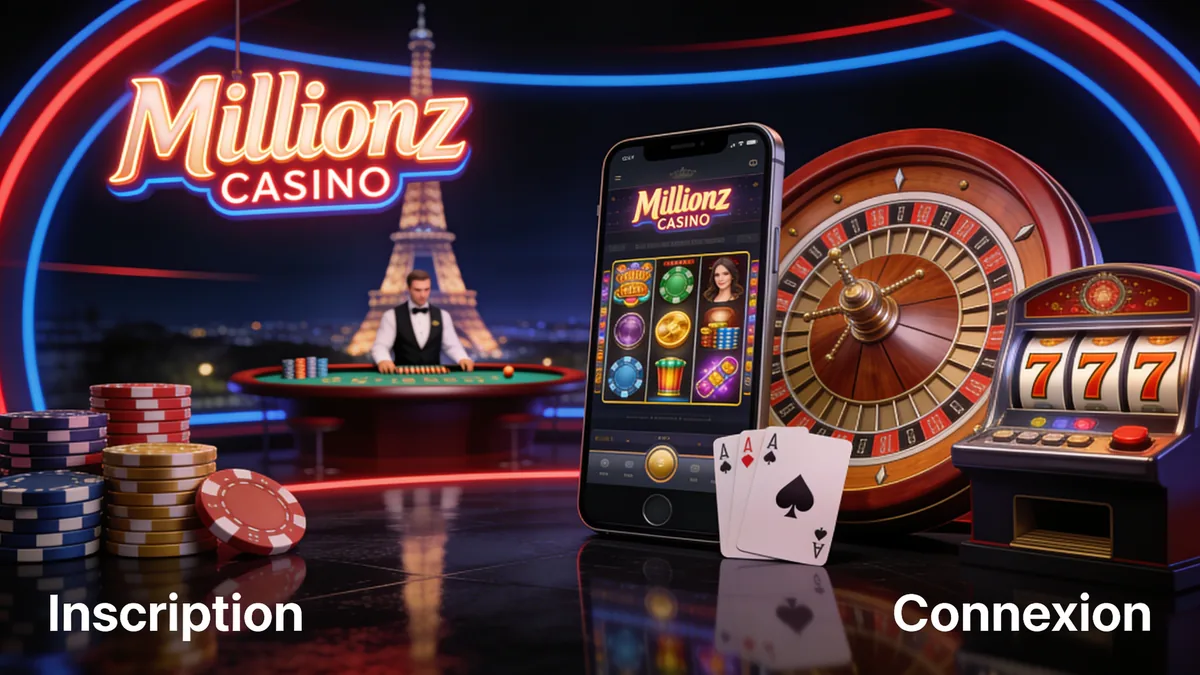 Inscription et Connexion sur Millionz Casino — millionz casino en France